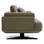 Canapé Olivia en cuir véritable pleine fleur