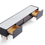 Meuble TV Noble Doré