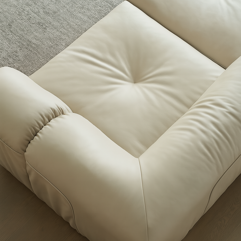 Canapé en cuir Lotta