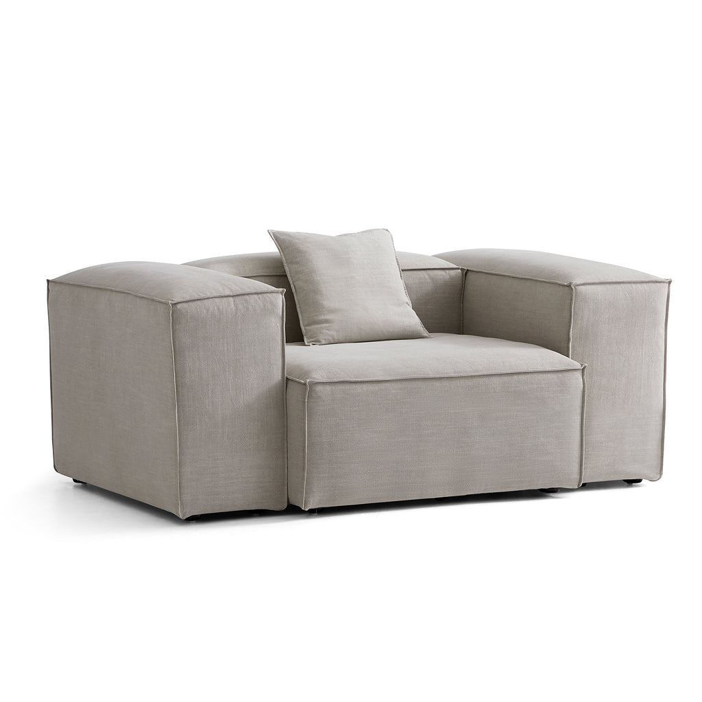 Fauteuil d'appoint modulaire Freedom beige