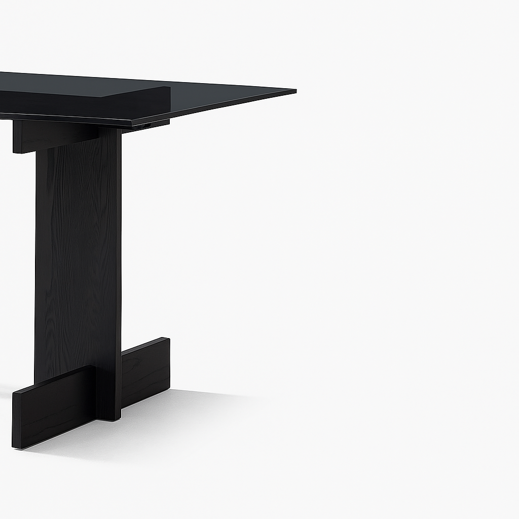 Table à manger rectangulaire Zayle