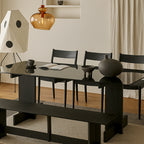 Table à manger rectangulaire Zayle