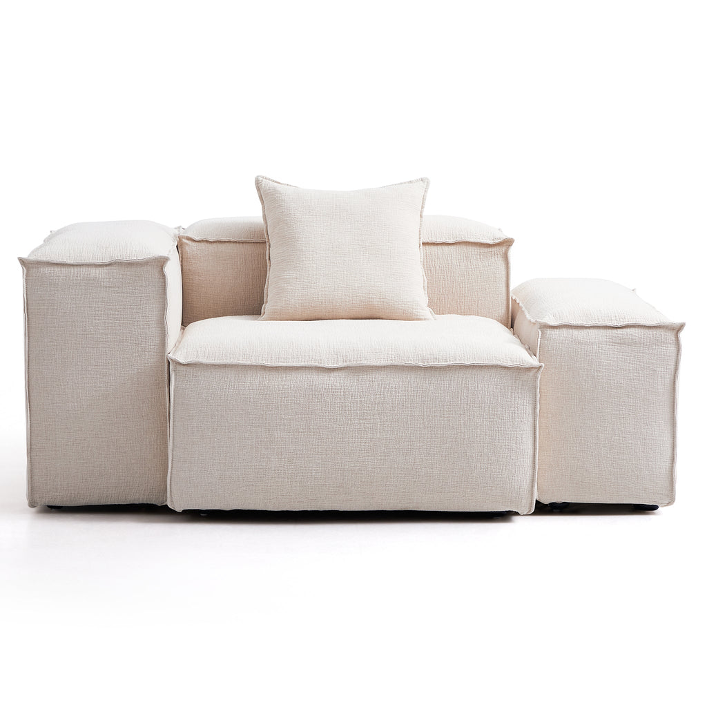 Fauteuil d'appoint modulaire Freedom kaki