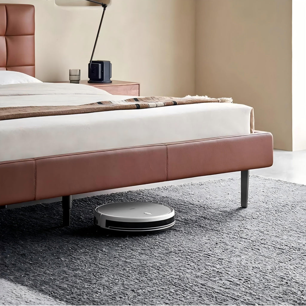 Lit en cuir Mocha Slice