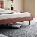 Lit en cuir Mocha Slice