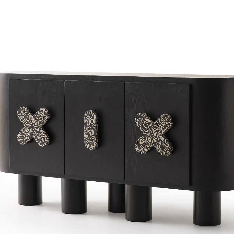Buffet noir Cross &amp; Line