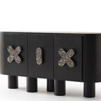 Buffet noir Cross &amp; Line