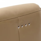 Canapé inclinable en cuir Armonia