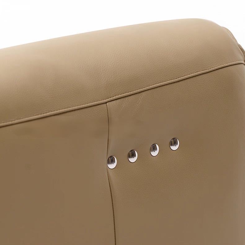 Canapé inclinable en cuir Armonia