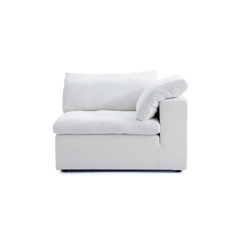 Canapé sectionnel en U Tender Wabi-Sabi avec une extrémité ouverte