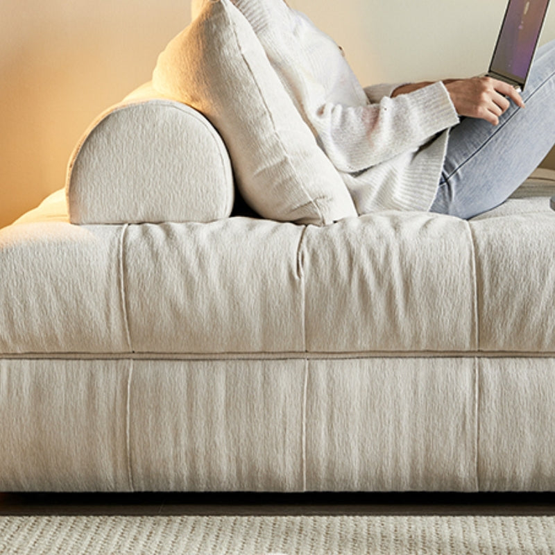 Canapé sectionnel modulaire blanc Block