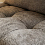 Canapé sectionnel modulaire gris Block