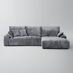 Le canapé d'angle beige Empress