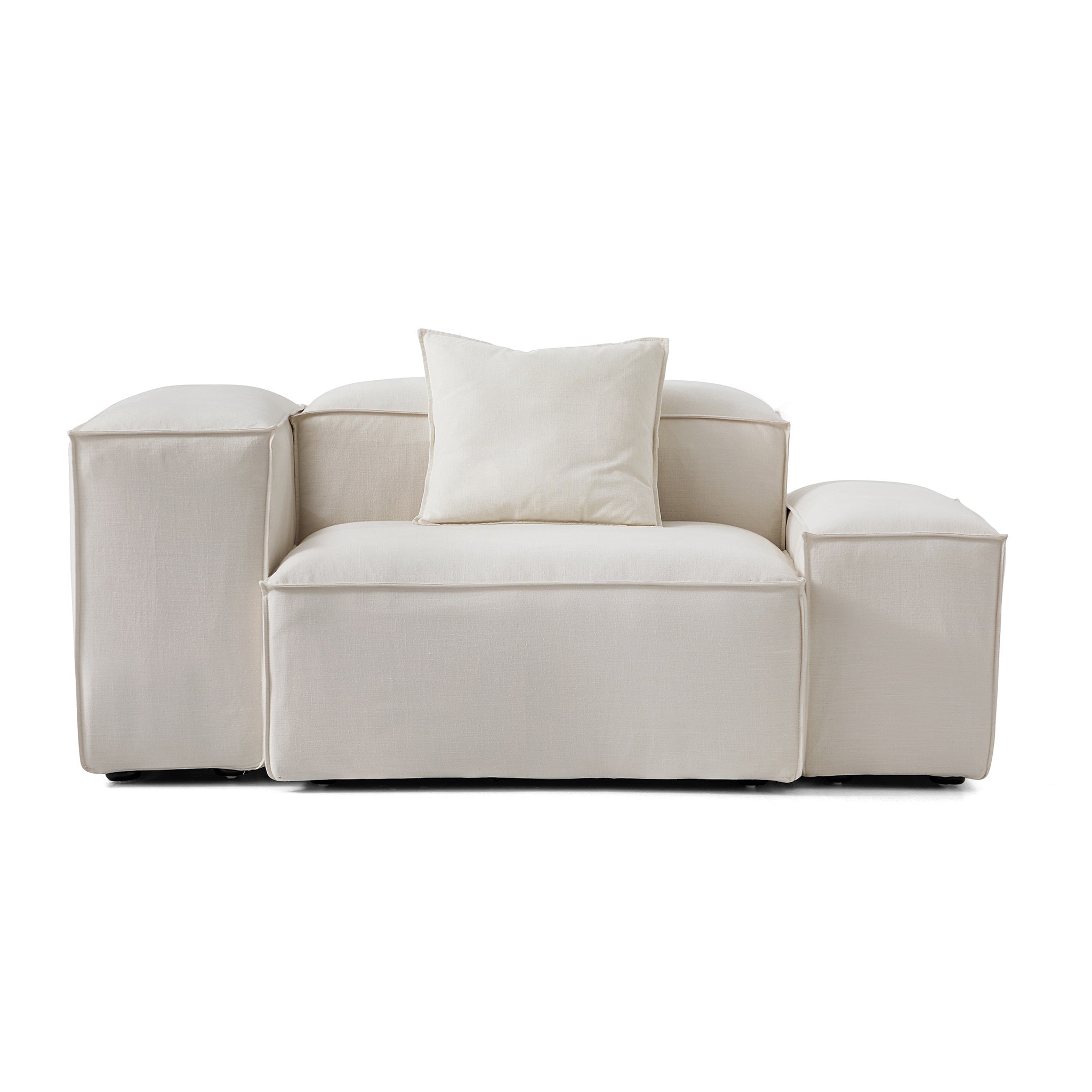 Fauteuil d'appoint modulaire Freedom beige