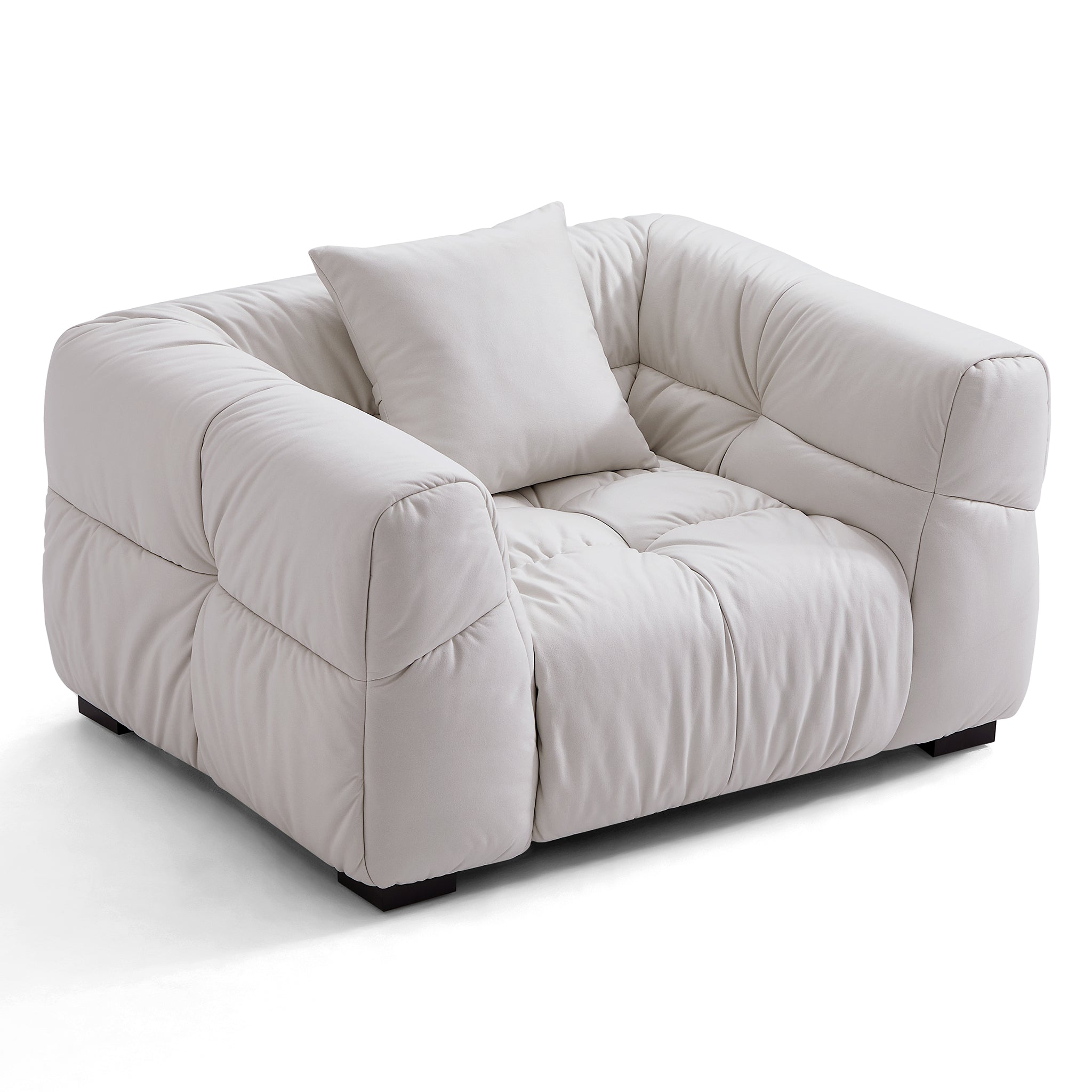 Fauteuil Boba Cream Leatheraire