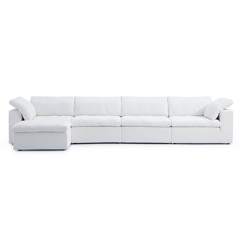 Canapé et pouf beige Tender Wabi-Sabi