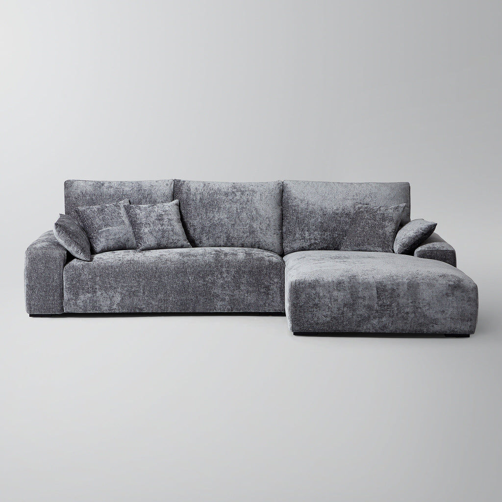 Le canapé d'angle jaune Empress