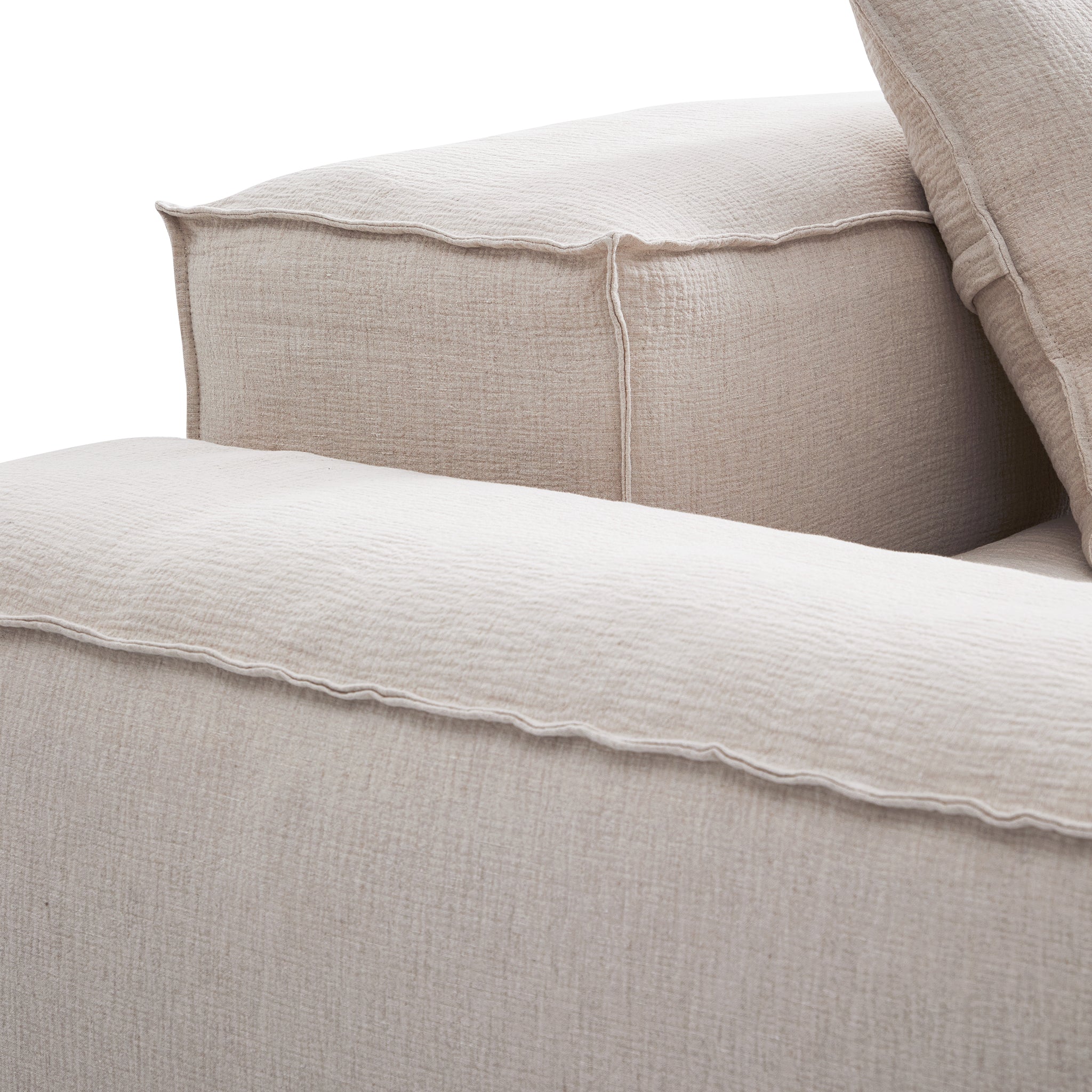 Canapé d'angle modulaire Freedom kaki