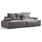 Composition Canapé Wabi-Sabi Gris