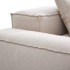 Fauteuil d'appoint modulaire blanc Freedom