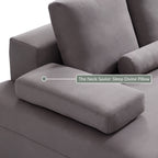 Composition Canapé Wabi-Sabi Gris