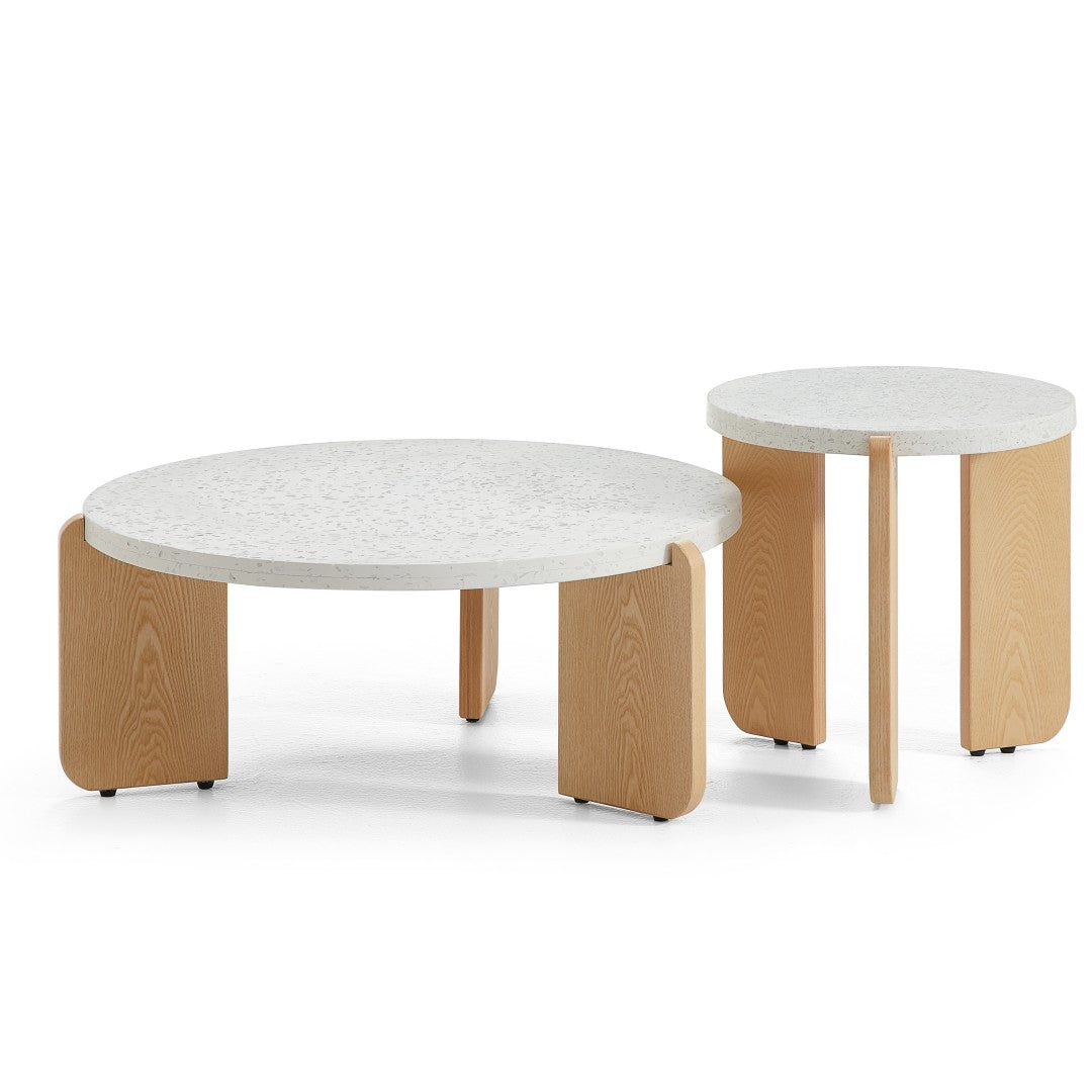Table basse en terrazzo