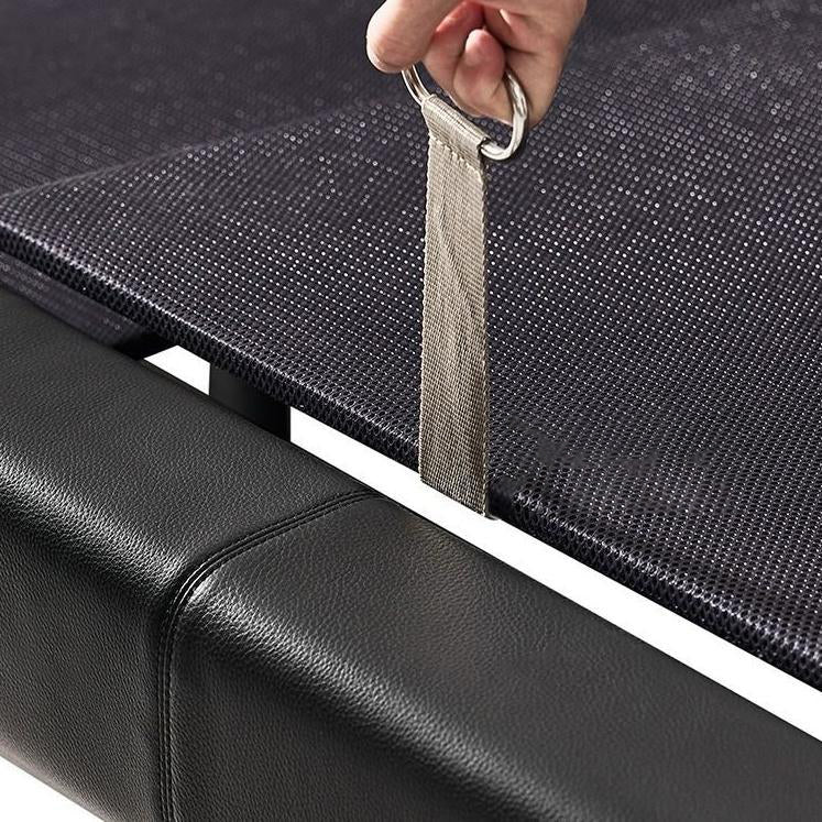 Lit en cuir Charcoal Toast