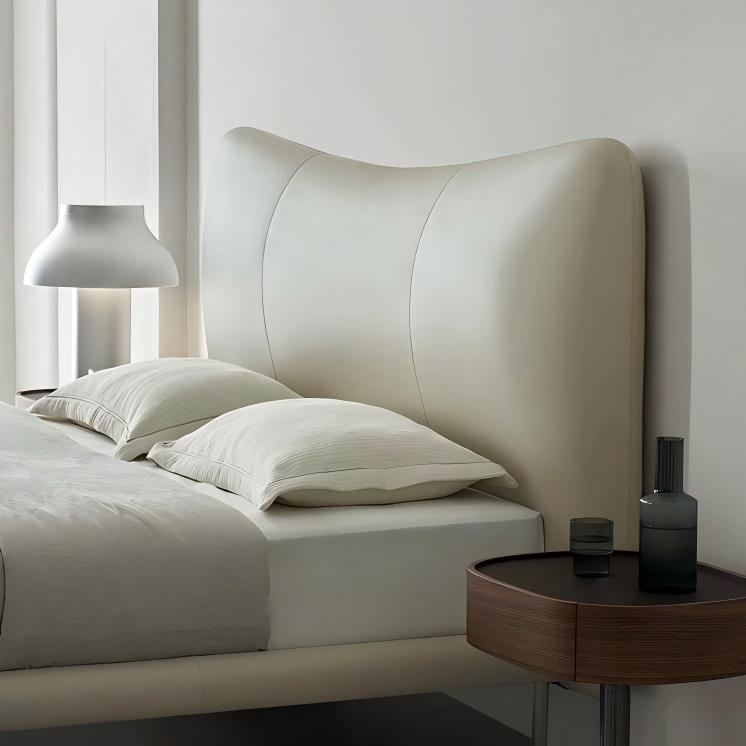 Lit en cuir Choco Swirl