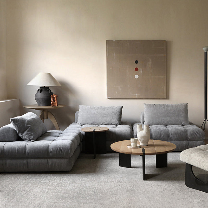 Canapé sectionnel modulaire blanc Block