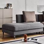 Canapé modulable courbé bicolore Peanut