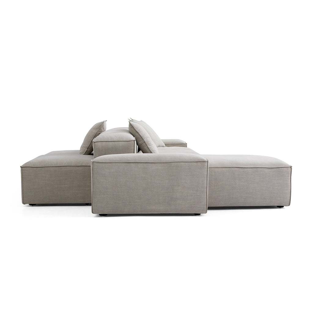 Canapé sectionnel double face Freedom Modular New Gray