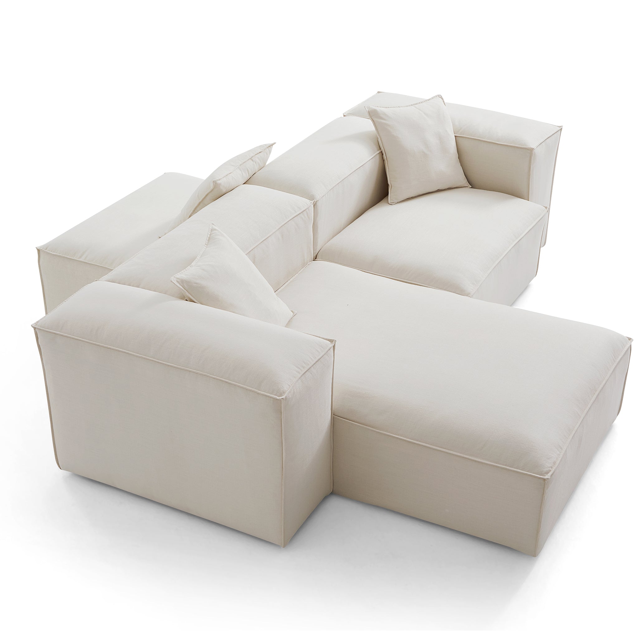 Canapé sectionnel double face Freedom Modular Beige