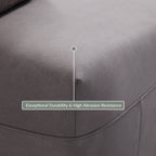 Composition Canapé Wabi-Sabi Gris