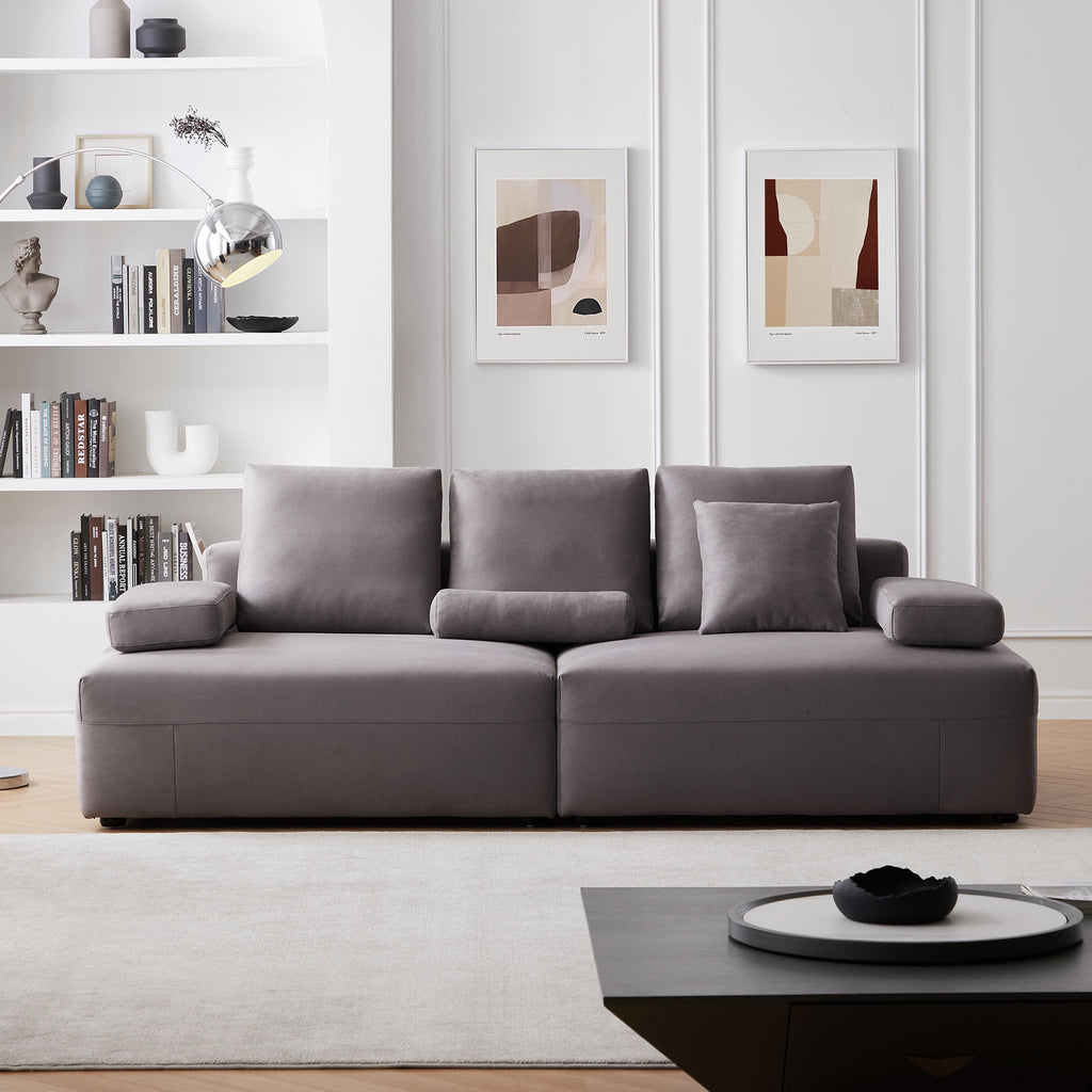 Composition Canapé Wabi-Sabi Gris