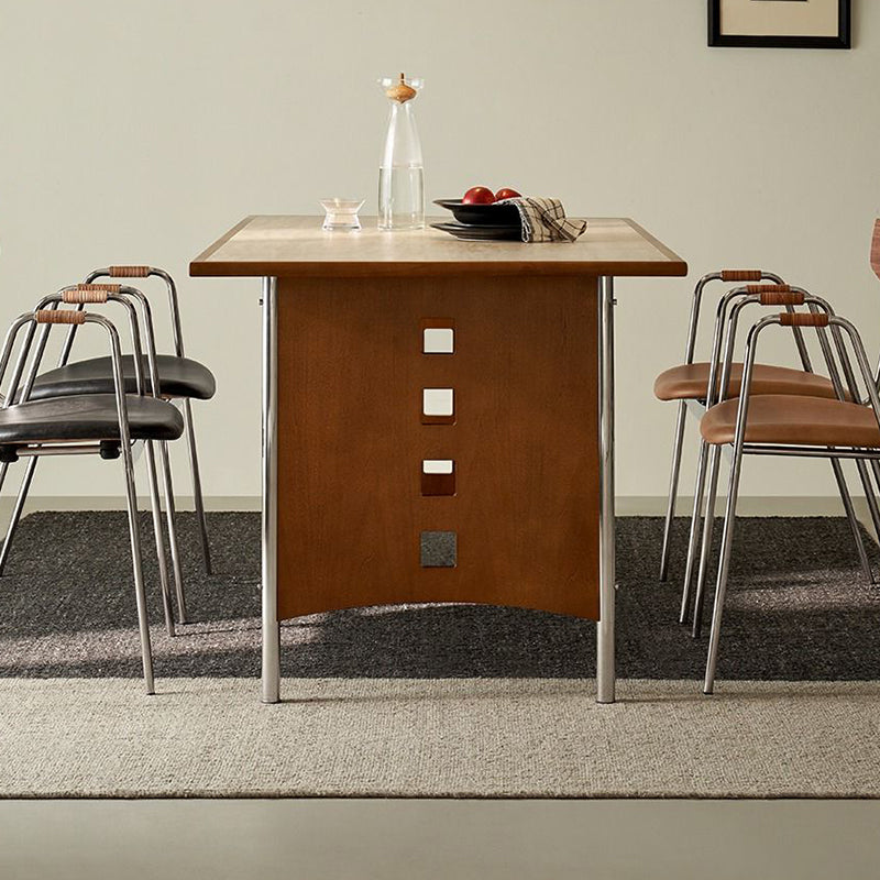 Table à manger rectangulaire Auberta