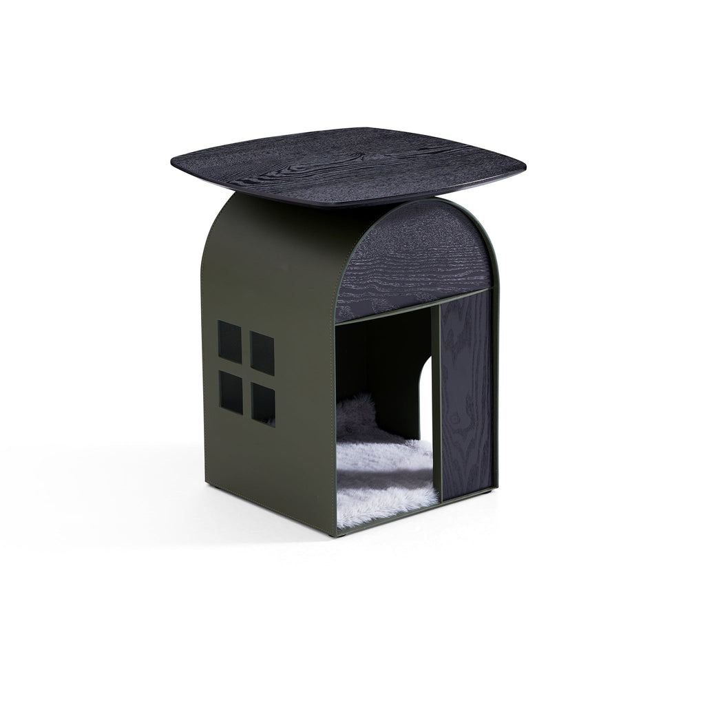 Lit pour animal de compagnie avec table d'appoint Dormeus