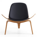 Chaise coquillage marron Mermaid Wegner