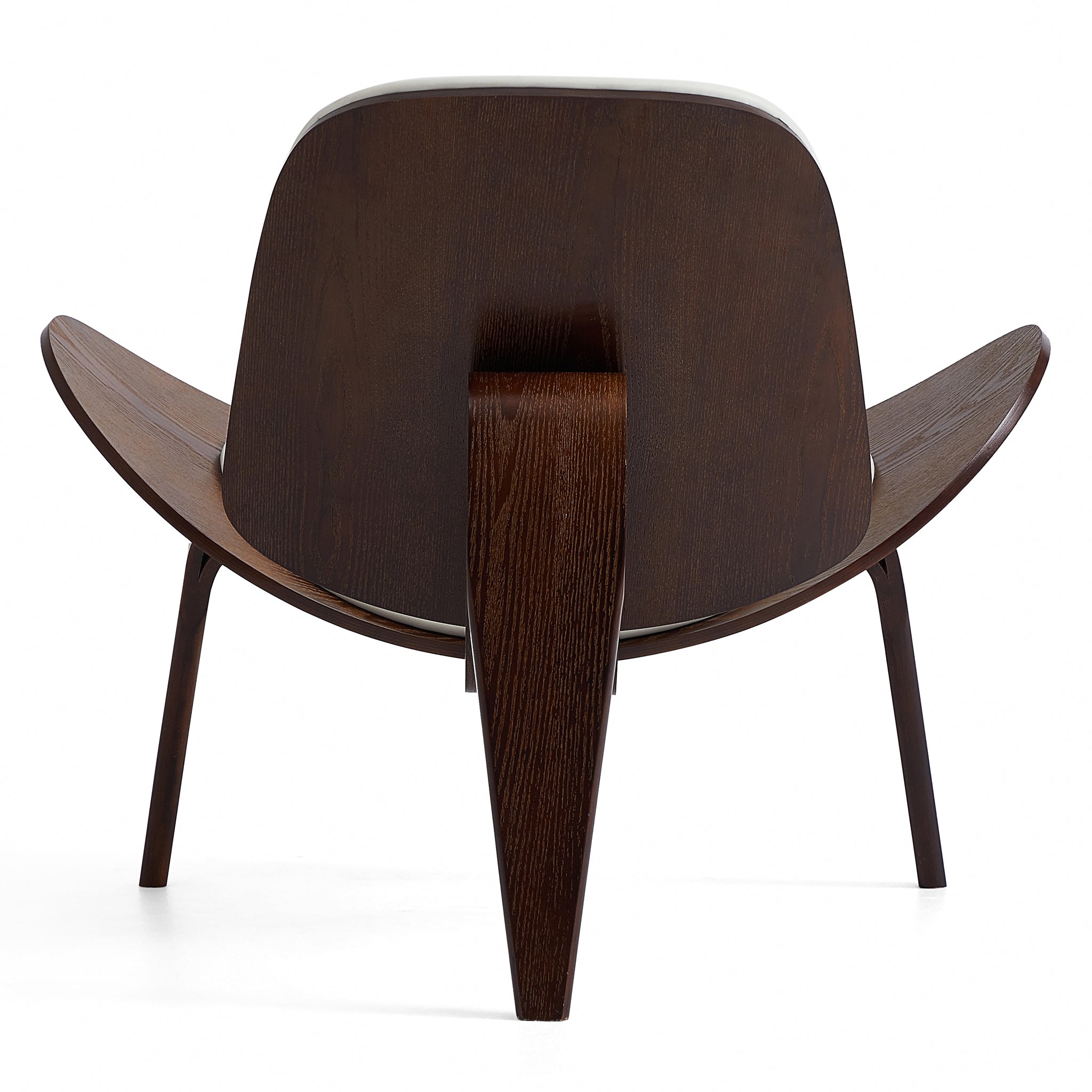 Chaise coquillage blanche Mermaid Wegner