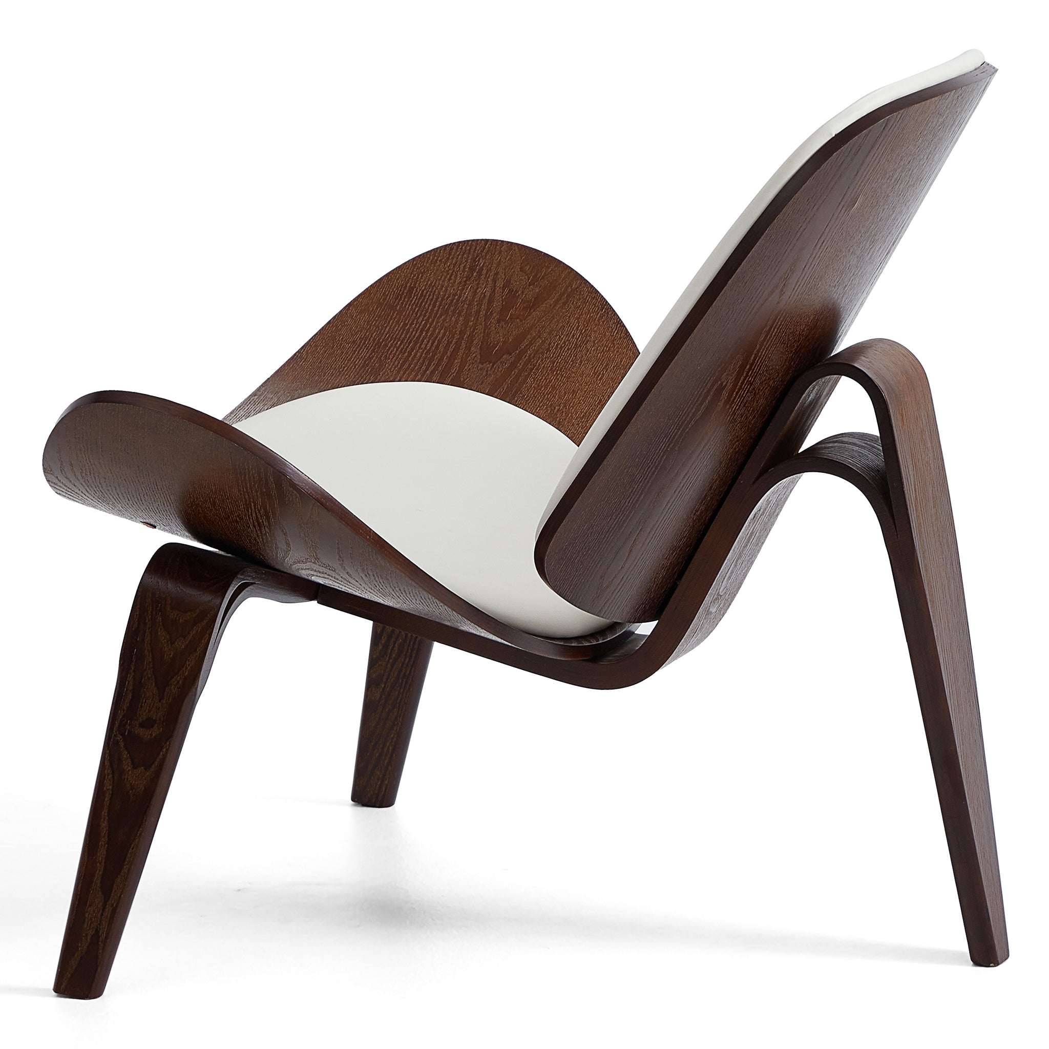 Chaise coquillage marron Mermaid Wegner