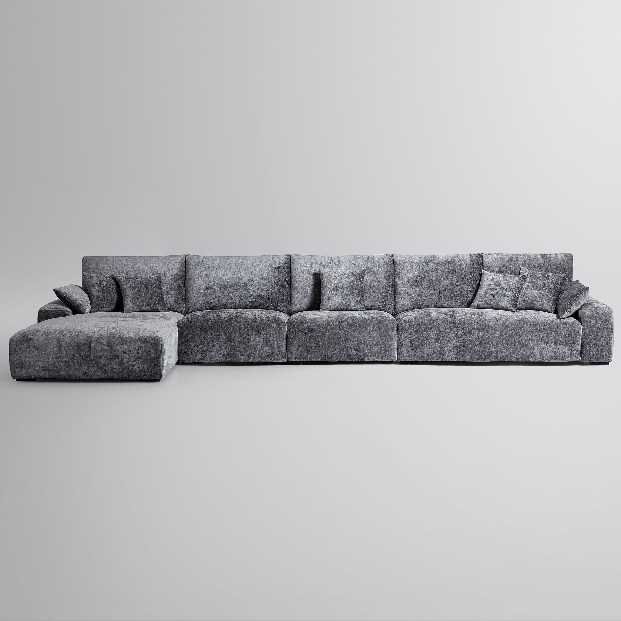 Le canapé d'angle beige Empress