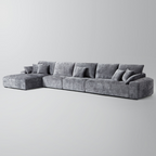 Le canapé d'angle jaune Empress