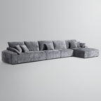 Le canapé d'angle jaune Empress