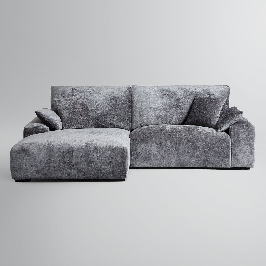 Le canapé d'angle beige Empress