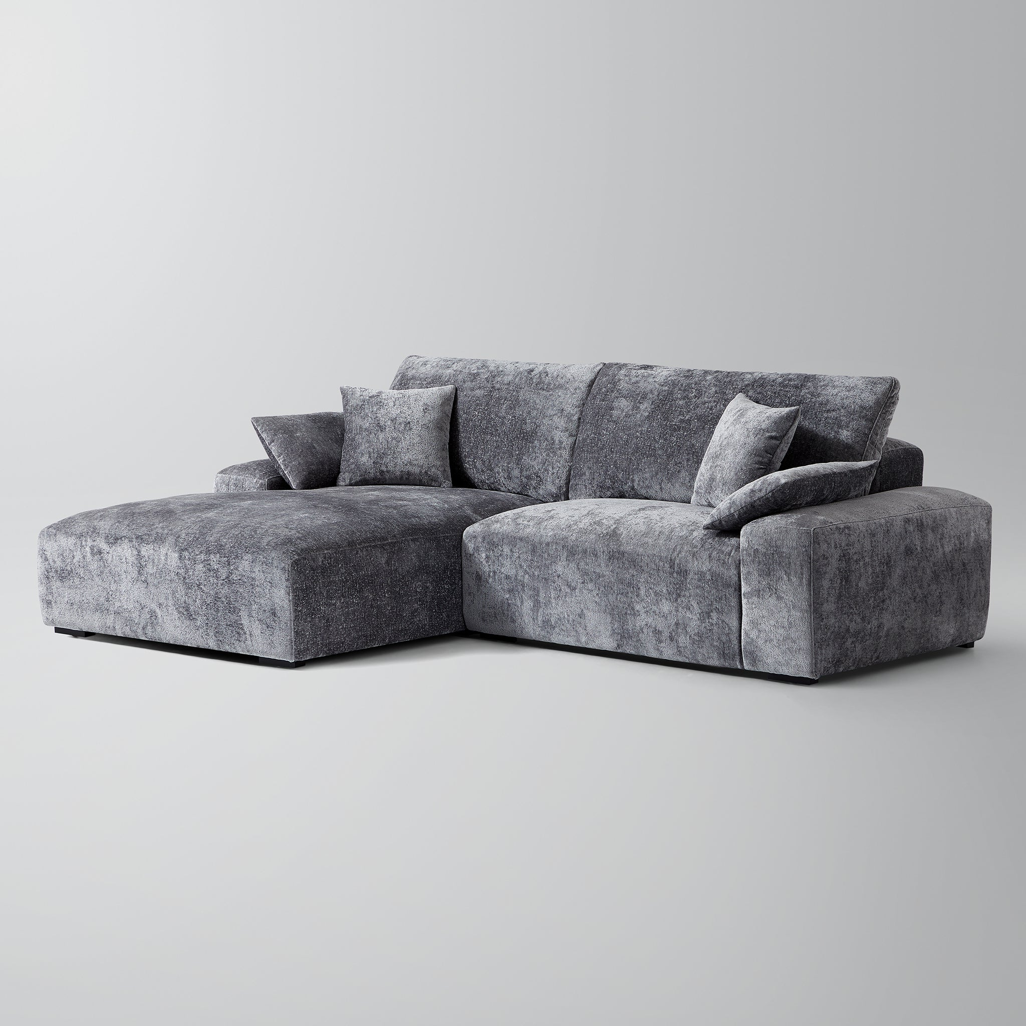 Le canapé d'angle beige Empress