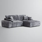 Le canapé d'angle jaune Empress