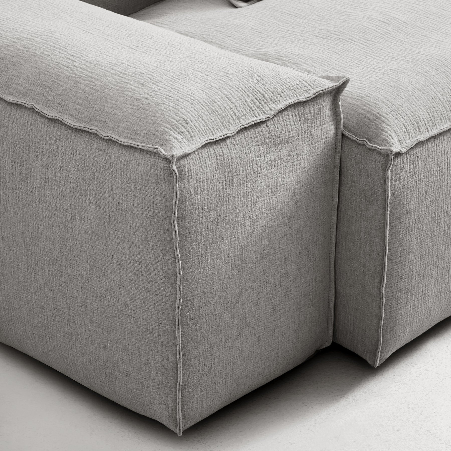 Canapé sectionnel Freedom Modular Kaki en U