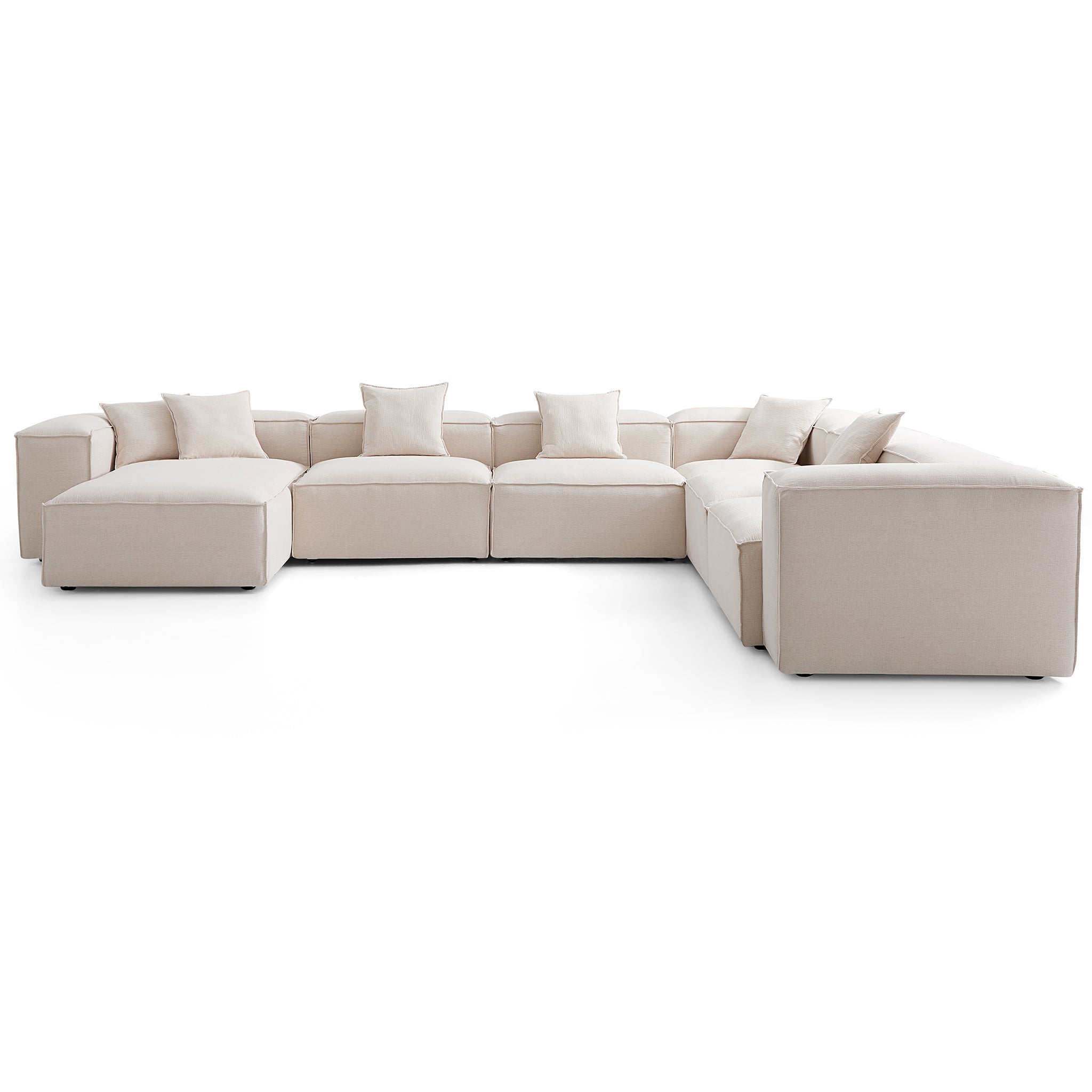 Canapé sectionnel Freedom Modular Kaki en U