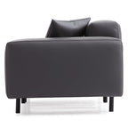 Canapé en cuir beige noble