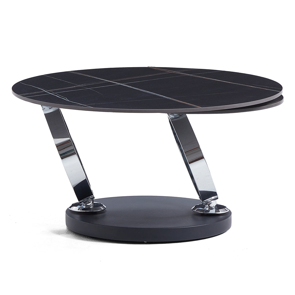 Table basse rotative moderne Satellite