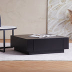 Ensemble de tables basses rondes et carrées Clarence